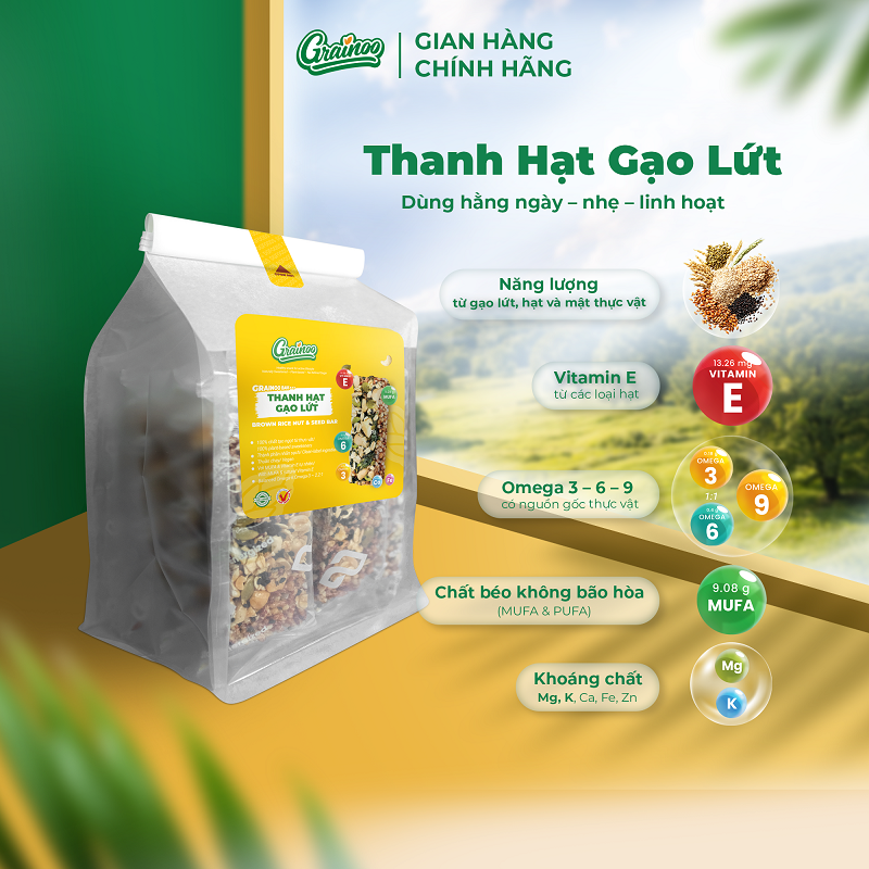 Thanh hạt gạo lứt